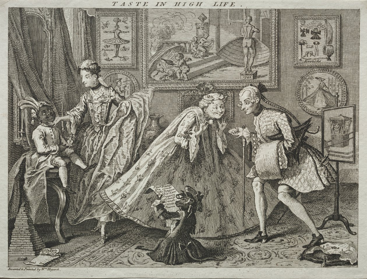 Ochutnejte High Life od after a design by William Hogarth