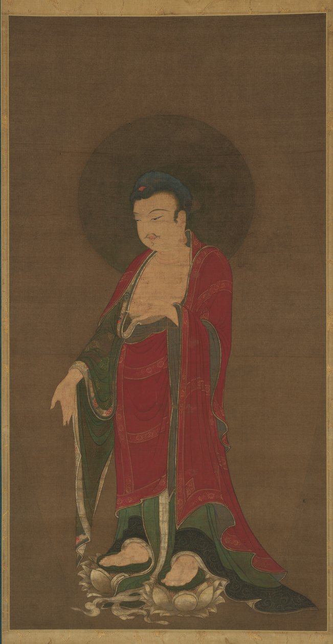 Buddha Amitábha sestupuje ze své Čisté země od anonymous 