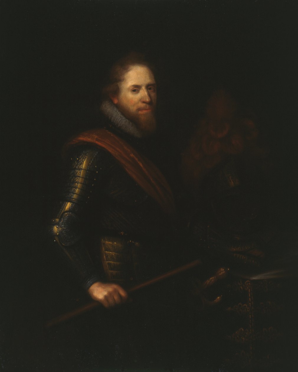 Nizozemština: Maurice (1567-1625), princ Oranžský Portrét Maurice Oranžského-Nassau (1567-1625) od anonymous 