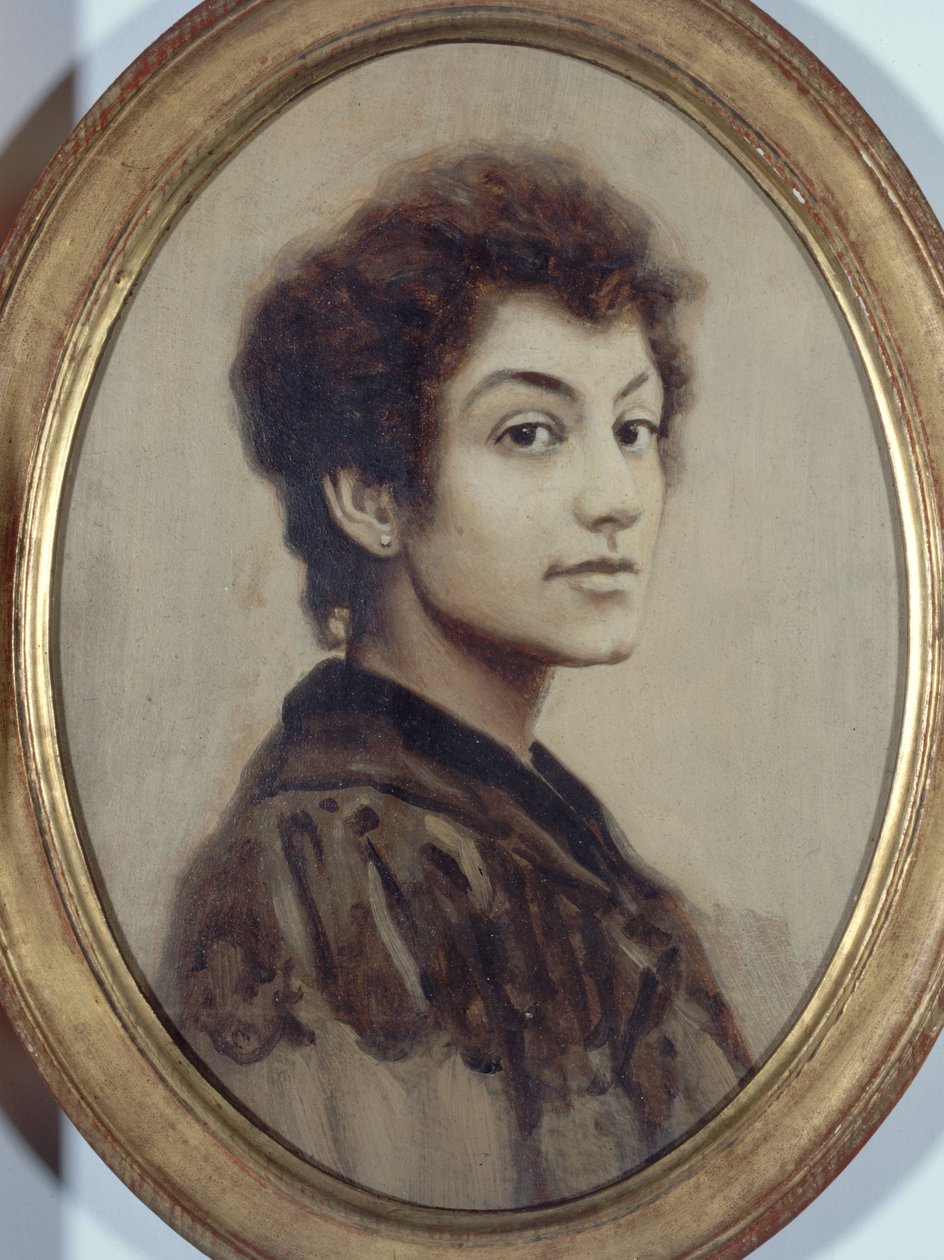 Francouzsky: Portrait de Gabrielle Sand-Palazzi Portrait of Gabrielle Sand-Palazzi od anonymous 