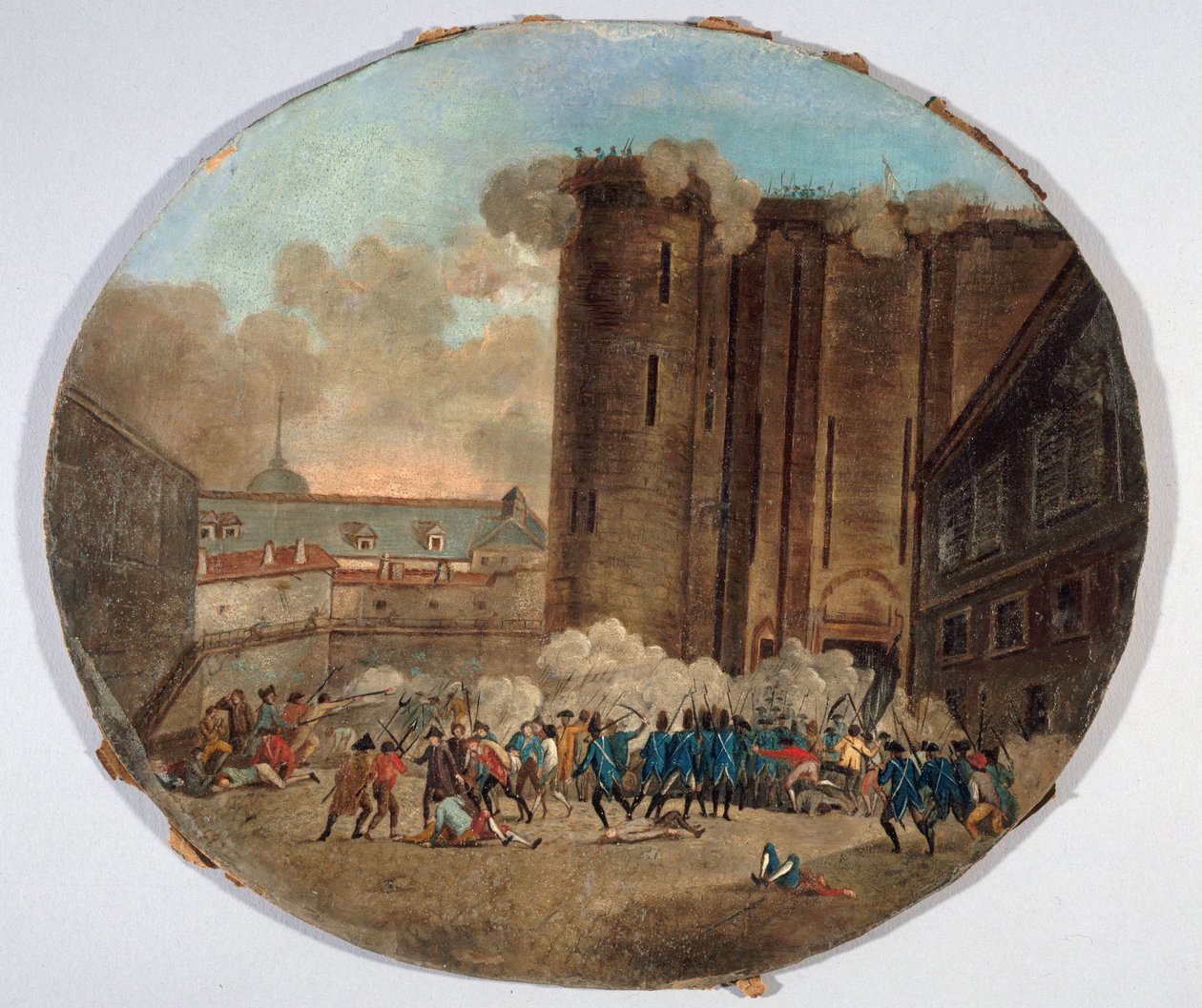 Francouzsky: Prise de la Bastille, 14. července 1789 (P707-1) od anonymous 