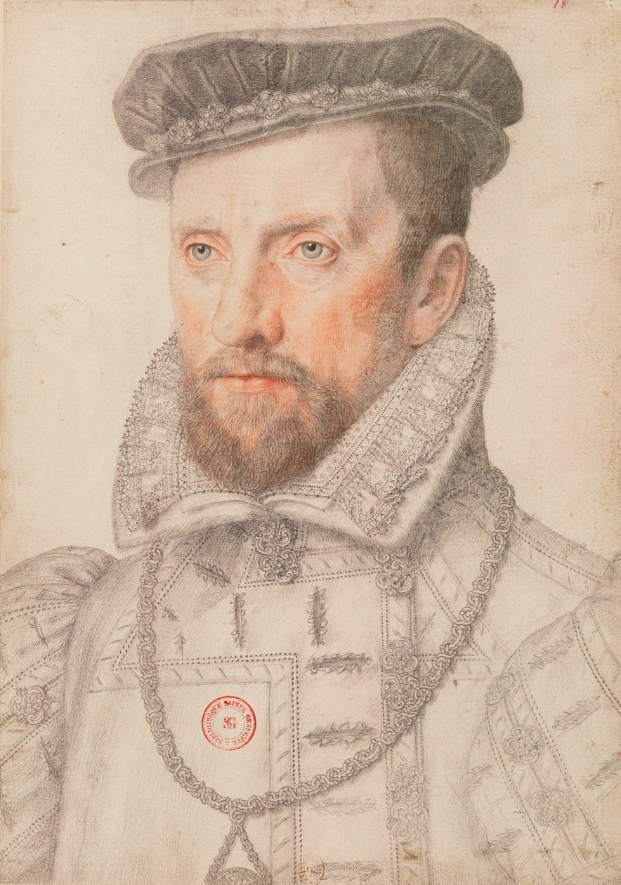 Gaspard-II-de-coligny od Anonymous