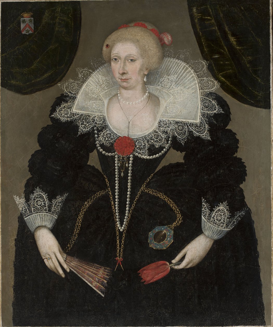 Portrét Susanne le Royer de Brisolliéres od anonymous 