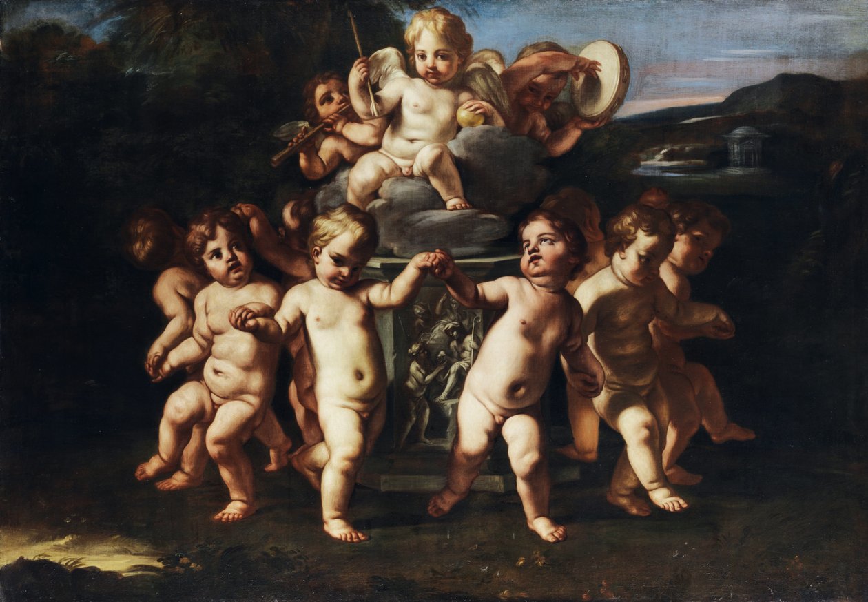 Der Triumph Amors od attributed to Carlo Cignani