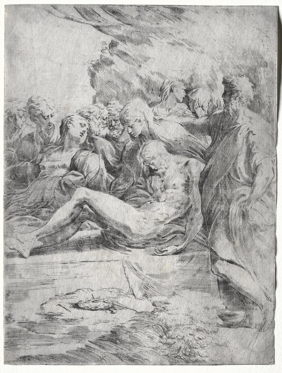 Pohřeb od attributed to Asteas