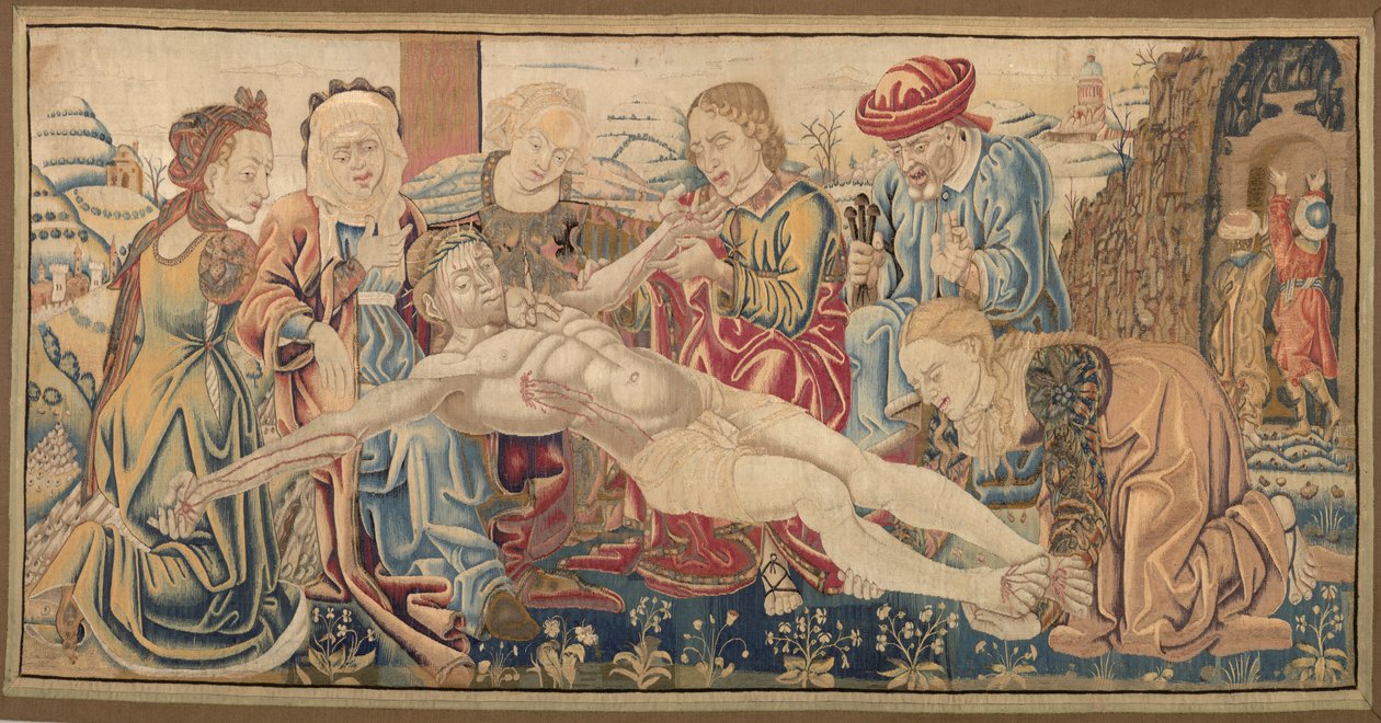 Přední oltář s Oplakáváním od attributed to Cosimo Tura