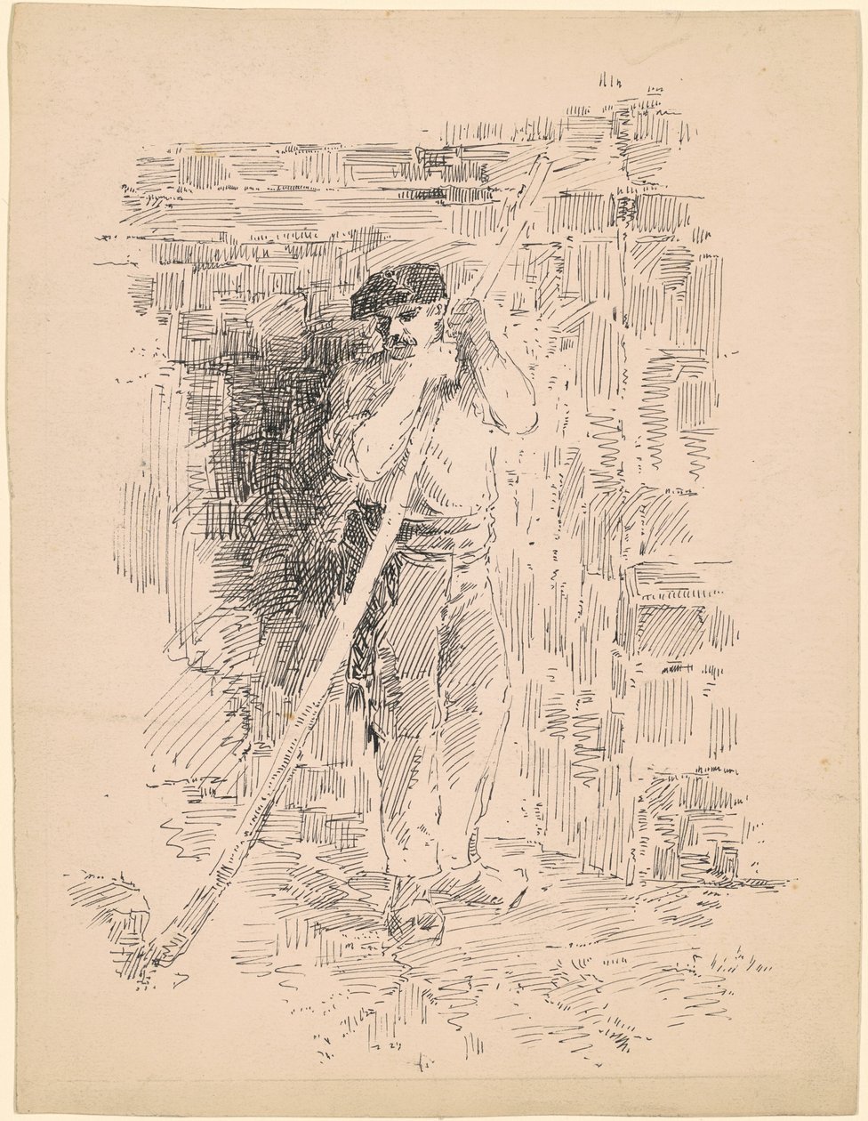 Rolník od attributed to Edward Moran