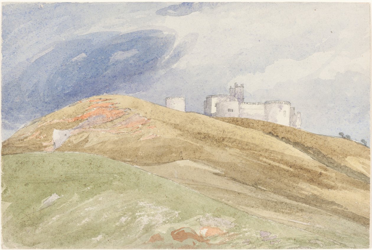 Hrad na kopci od attributed to James Bulwer