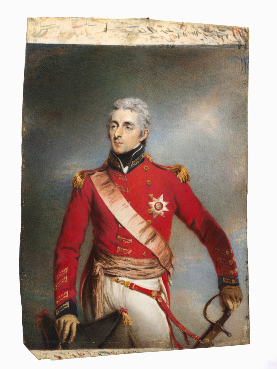 Portrét Arthura Wellesleyho, pozdějšího 1. vévody z Wellingtonu od attributed to John Wright