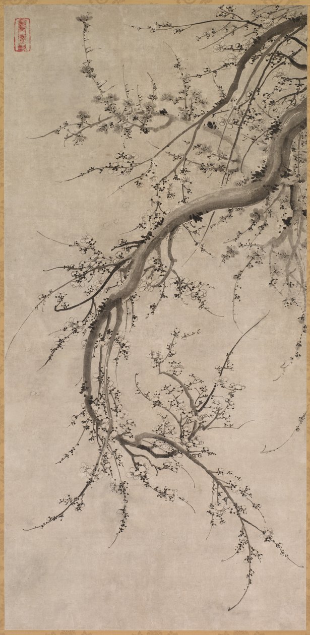 Prunus od attributed to Kano Einō