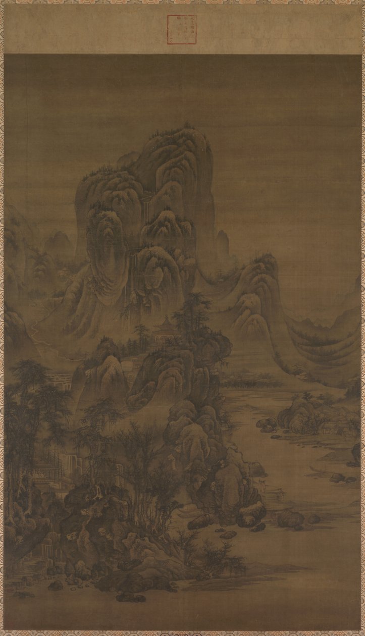 Krajina ve stylu Juran od attributed to Liu Du