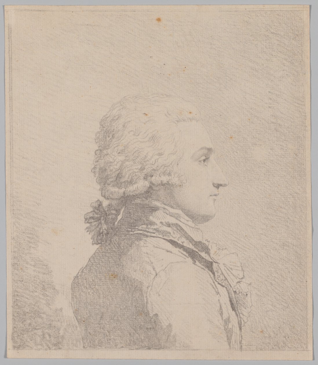 Profil Portrét muže od attributed to Louis Rolland Trinquesse