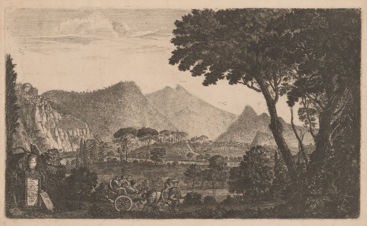 Horácova vila Sabine od attributed to Peter Stephens