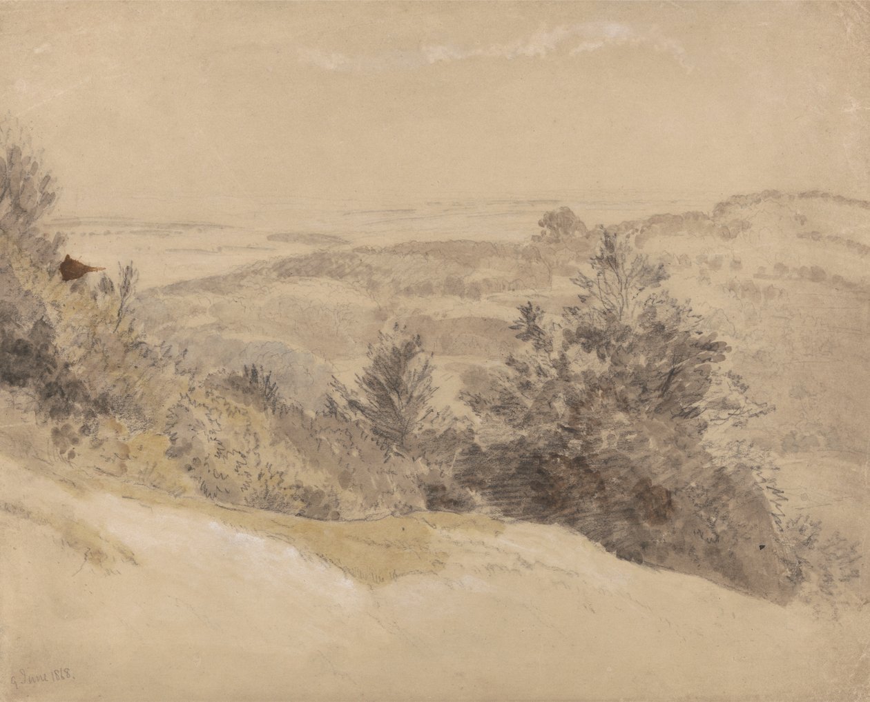 Boxhill od attributed to Samuel Palmer
