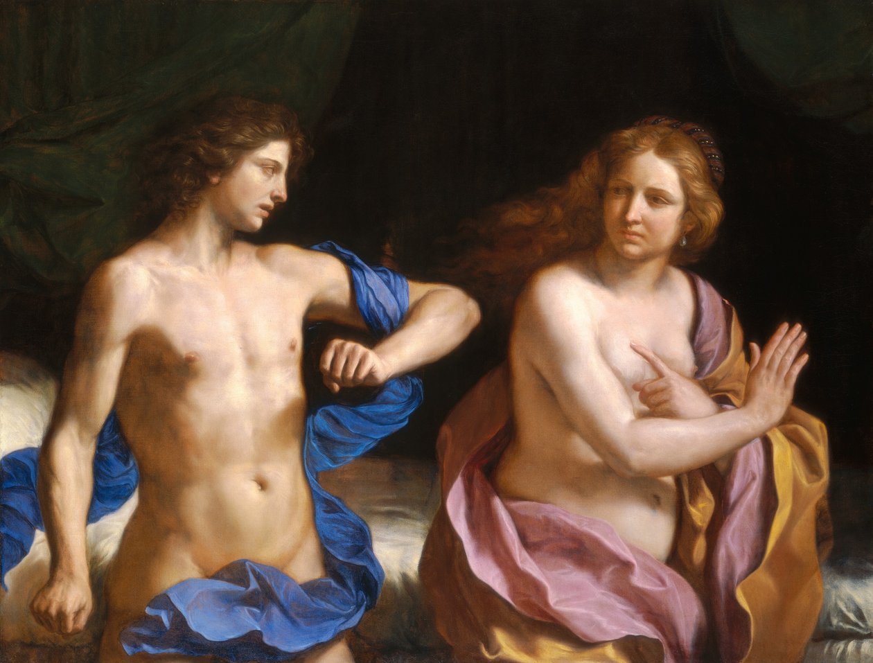 Amnon a Tamar od called Guercino Giovanni Francesco Barbieri