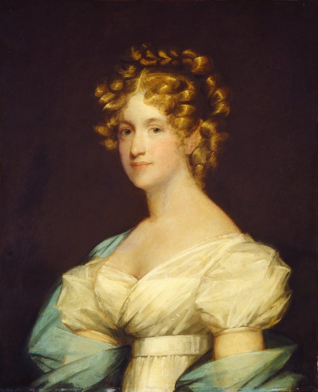 Charlotte Morton Dexter (paní Andrew Dexter) od completed by an unknown artist Gilbert Stuart