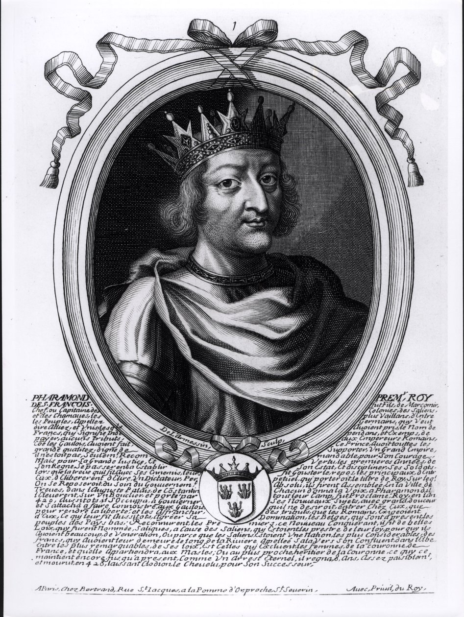 Pharamond († 427) legendární král Francie, z 