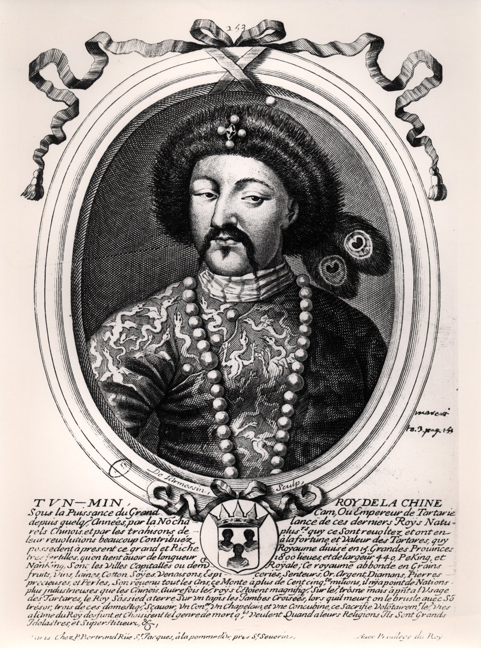 Tun-Min, Roy z Číny od Nicolas II de Larmessin