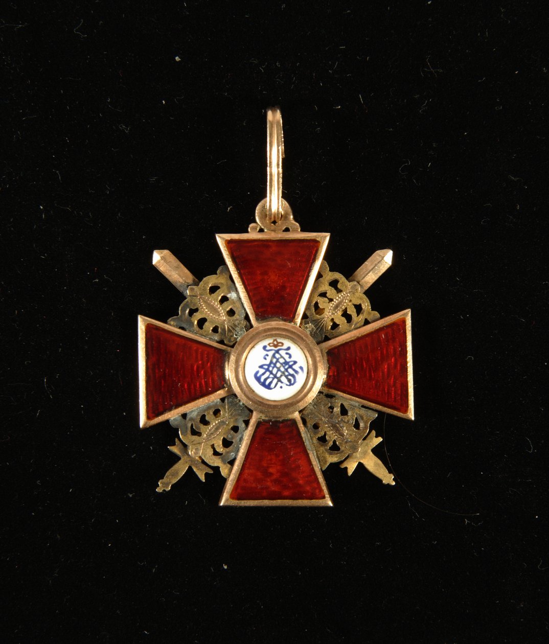 Odznak Řádu svaté Anny, třetí třídy, konec 18. století. od decorations and medals Orders
