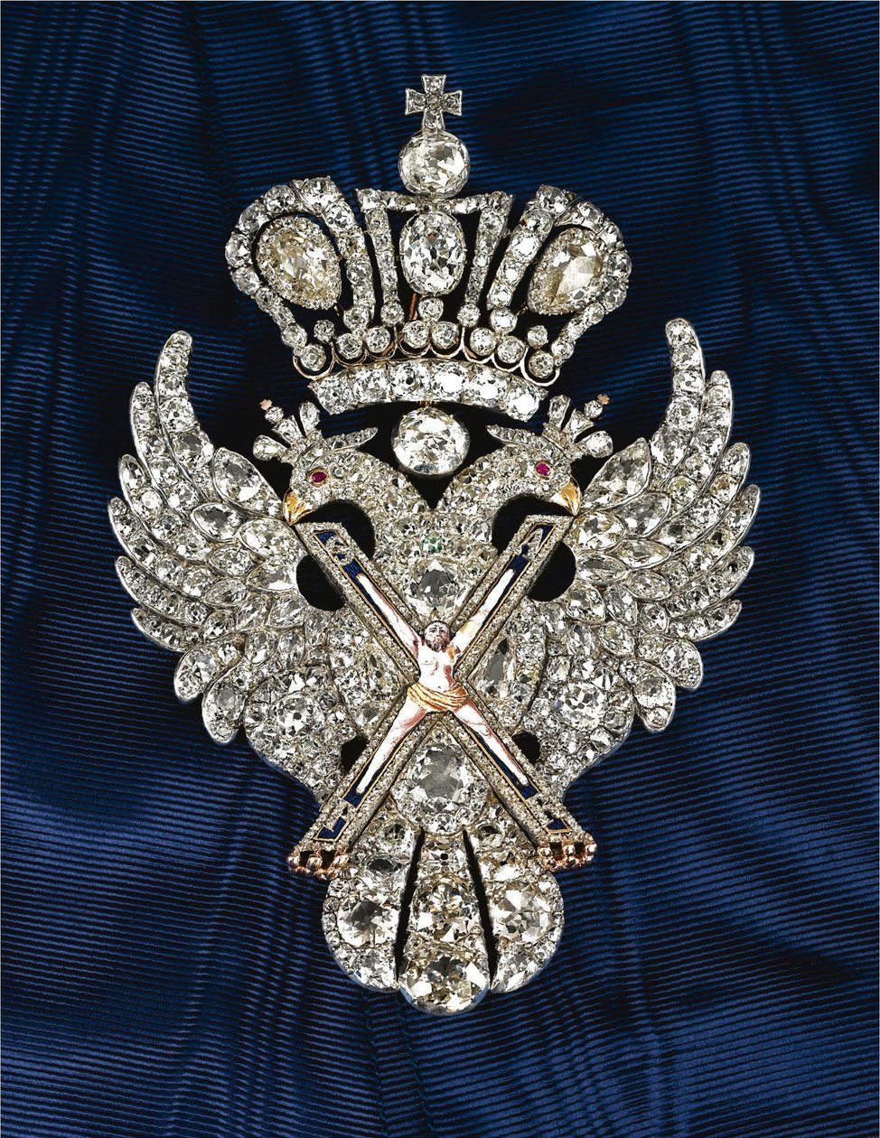 Odznak Řádu sv. Ondřeje Apoštola Prvního, ca. 1800 od decorations and medals Orders