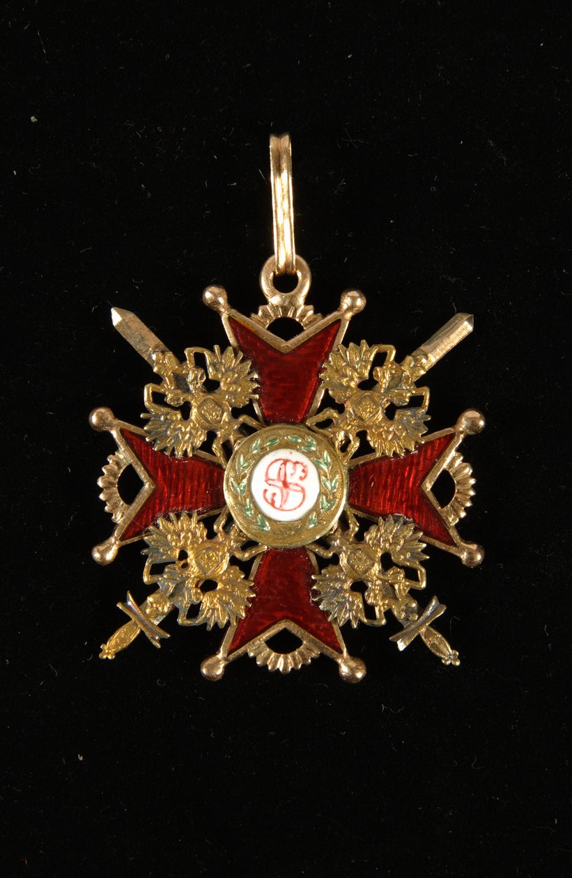 Odznak Řádu svatého Stanislava třetí třídy od decorations and medals Orders