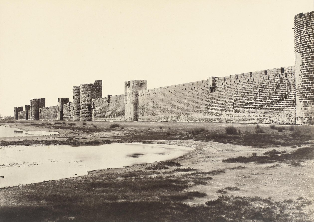 Aigues-Mortes od Edouard Denis Baldus