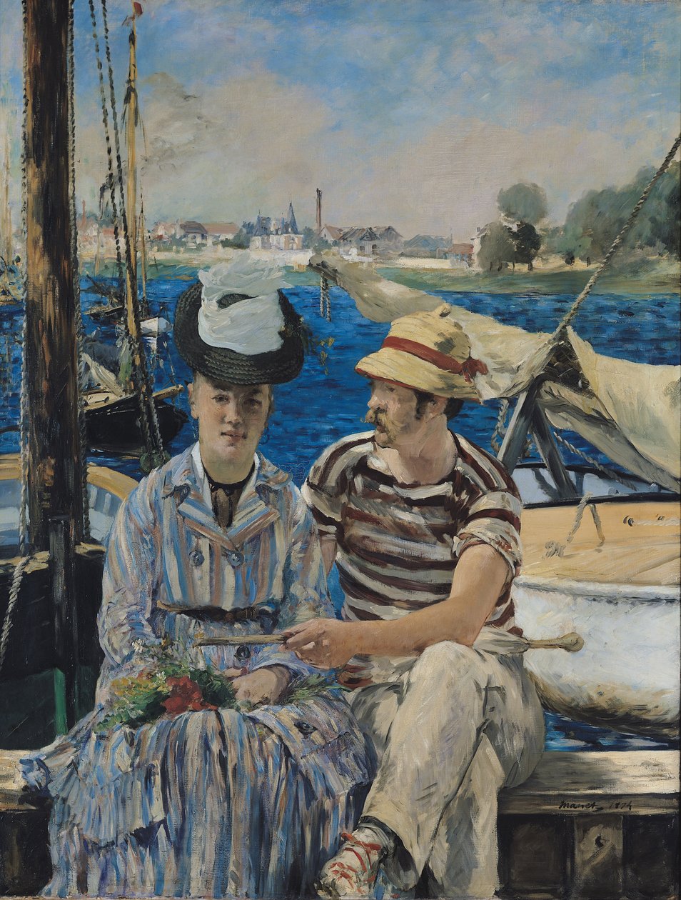 Argenteuil, 1874 od Édouard Manet