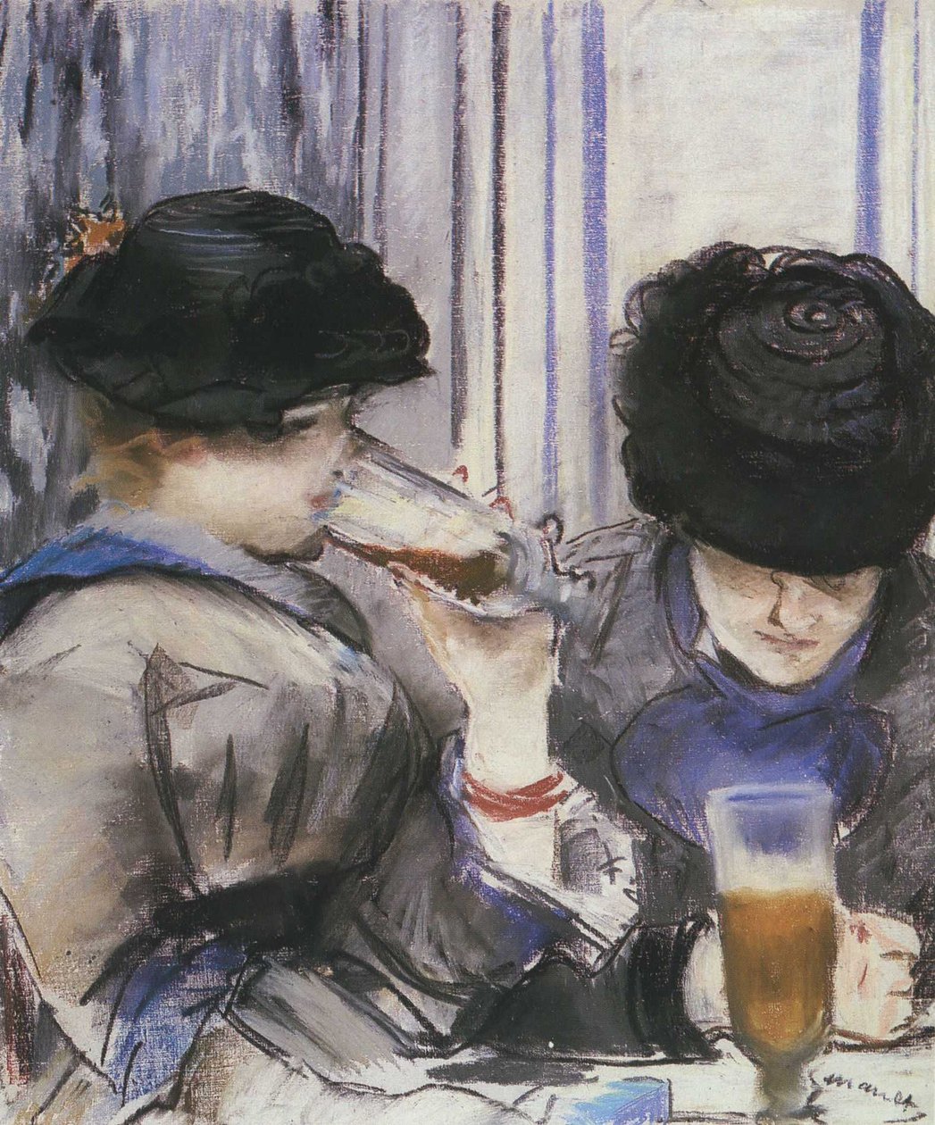 Buveuse de Bocks od Édouard Manet