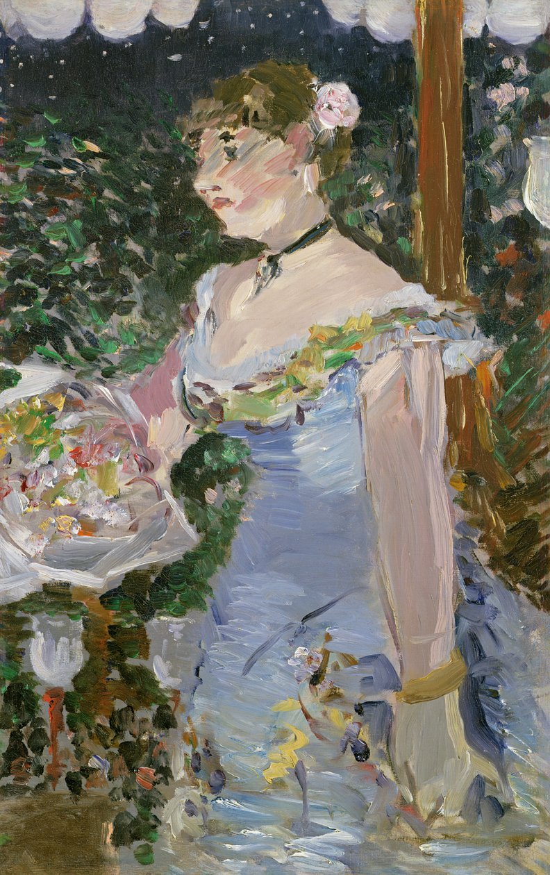 Kavárna koncertní zpěvačka od Édouard Manet