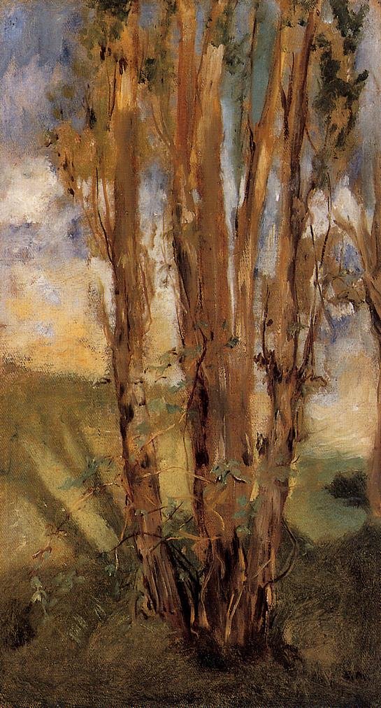 Etude darbres od Édouard Manet