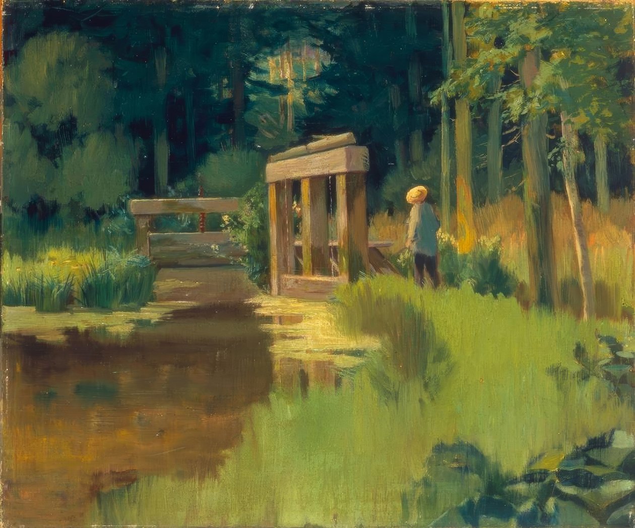 V parku od Édouard Manet