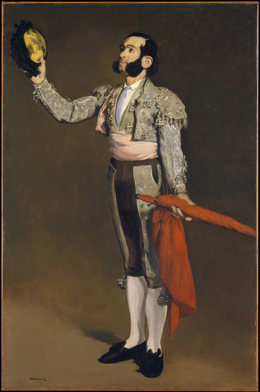 Matador zdravím od Édouard Manet