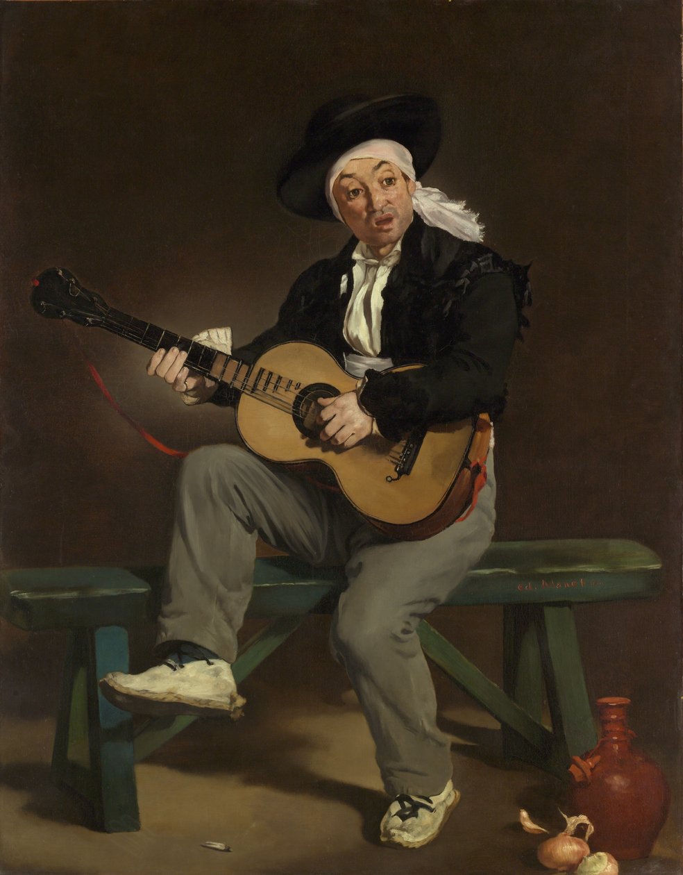 Španělský zpěvák od Édouard Manet