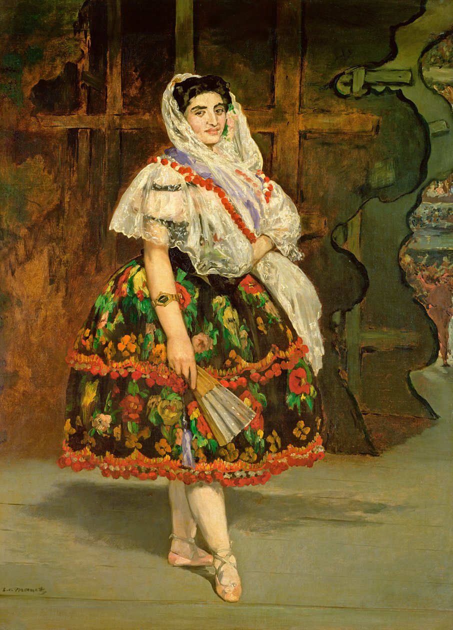 Lola z Valencie, 1862 od Édouard Manet