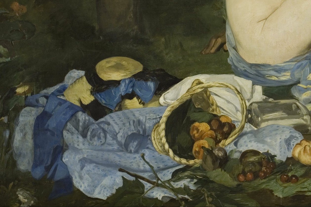 Oběd na trávě od Édouard Manet