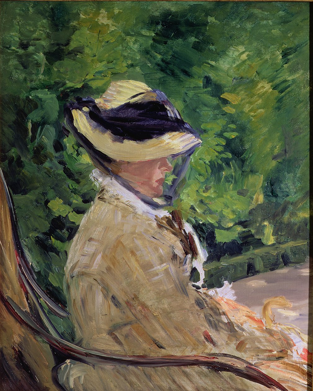 Madame Manet v Bellevue od Édouard Manet
