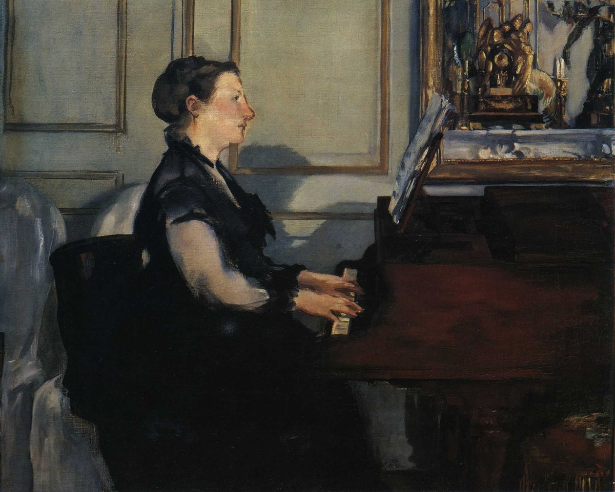Madame Manet nebo Piano od Édouard Manet