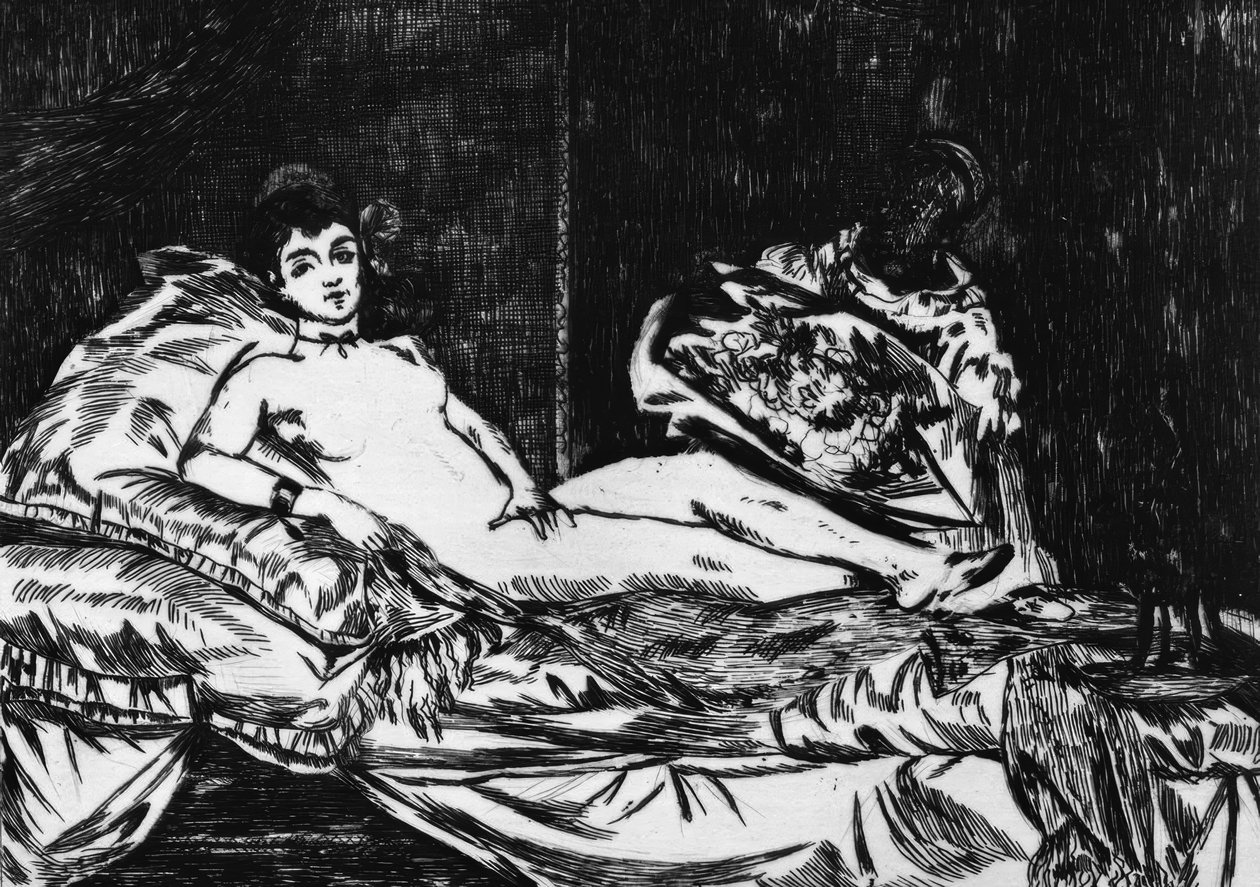 Olympia (velká verze) od Édouard Manet