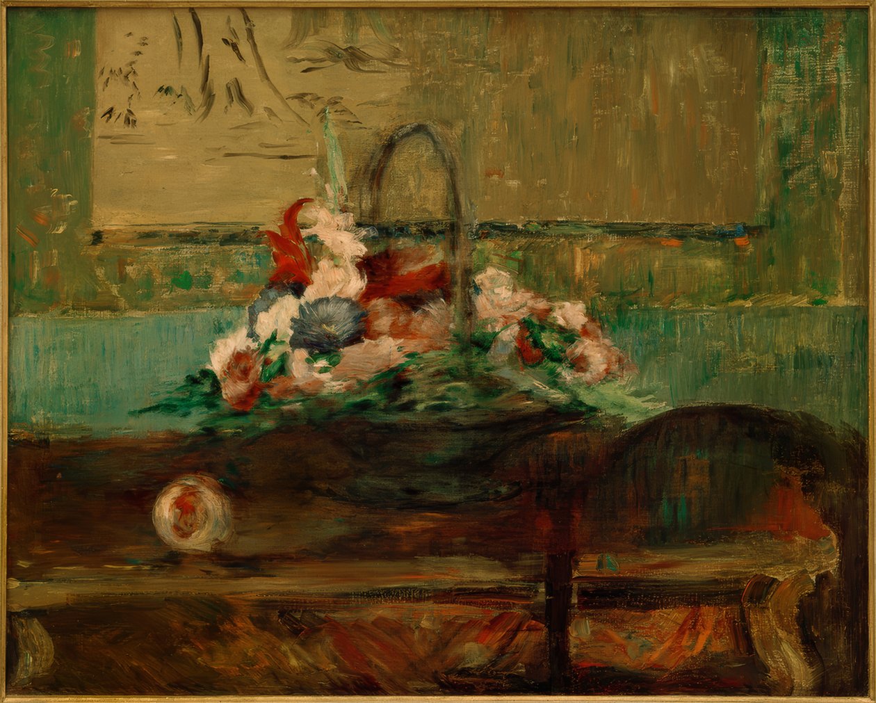 Květinový koš od Édouard Manet