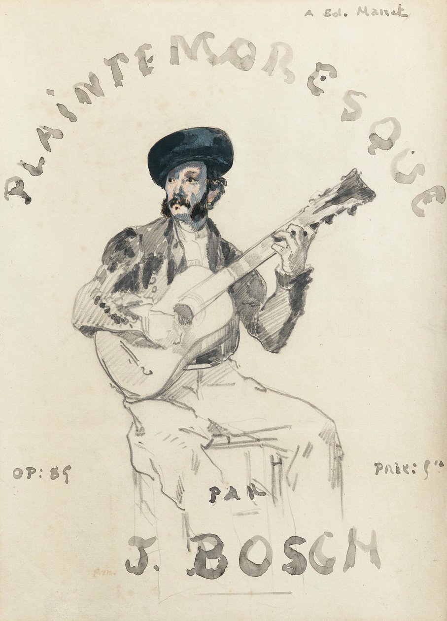 Plainte Moresque od Édouard Manet