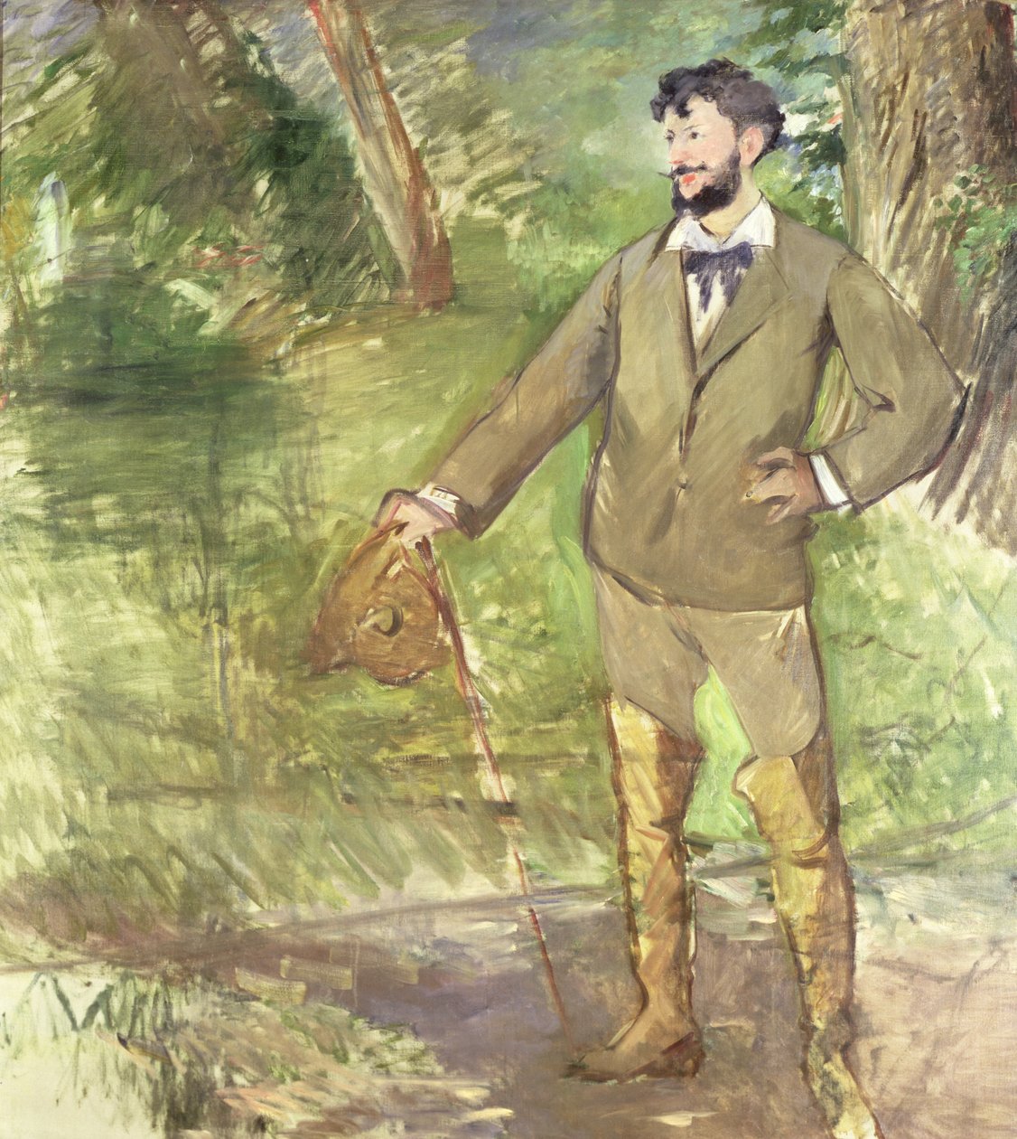 Portrét Emile-Auguste Carolus-Duran (1838-1917) kolem roku 1876 od Édouard Manet