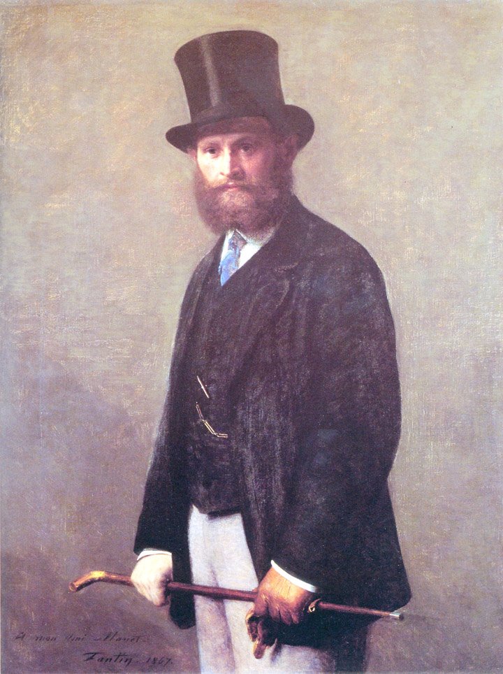 Portrét Édouarda Maneta od Édouard Manet