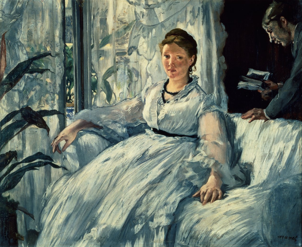 Reading, 1865 od Édouard Manet