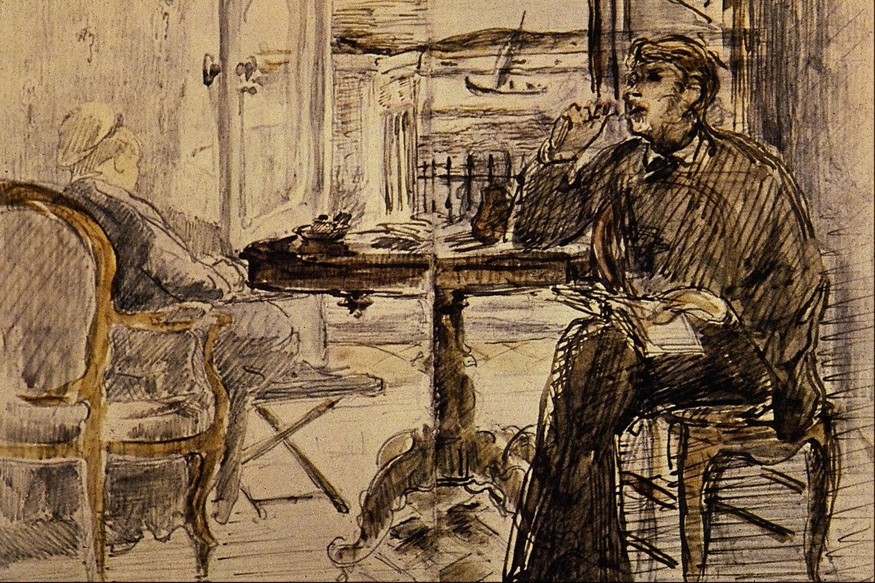 Přímořská vila od Édouard Manet