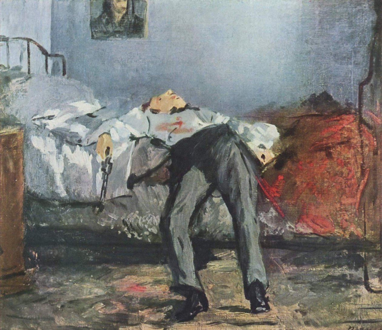 Sebevražedný od Édouard Manet