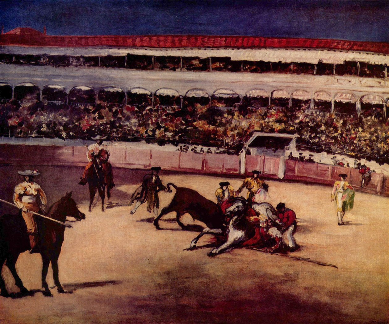 Býčí zápasy od Édouard Manet