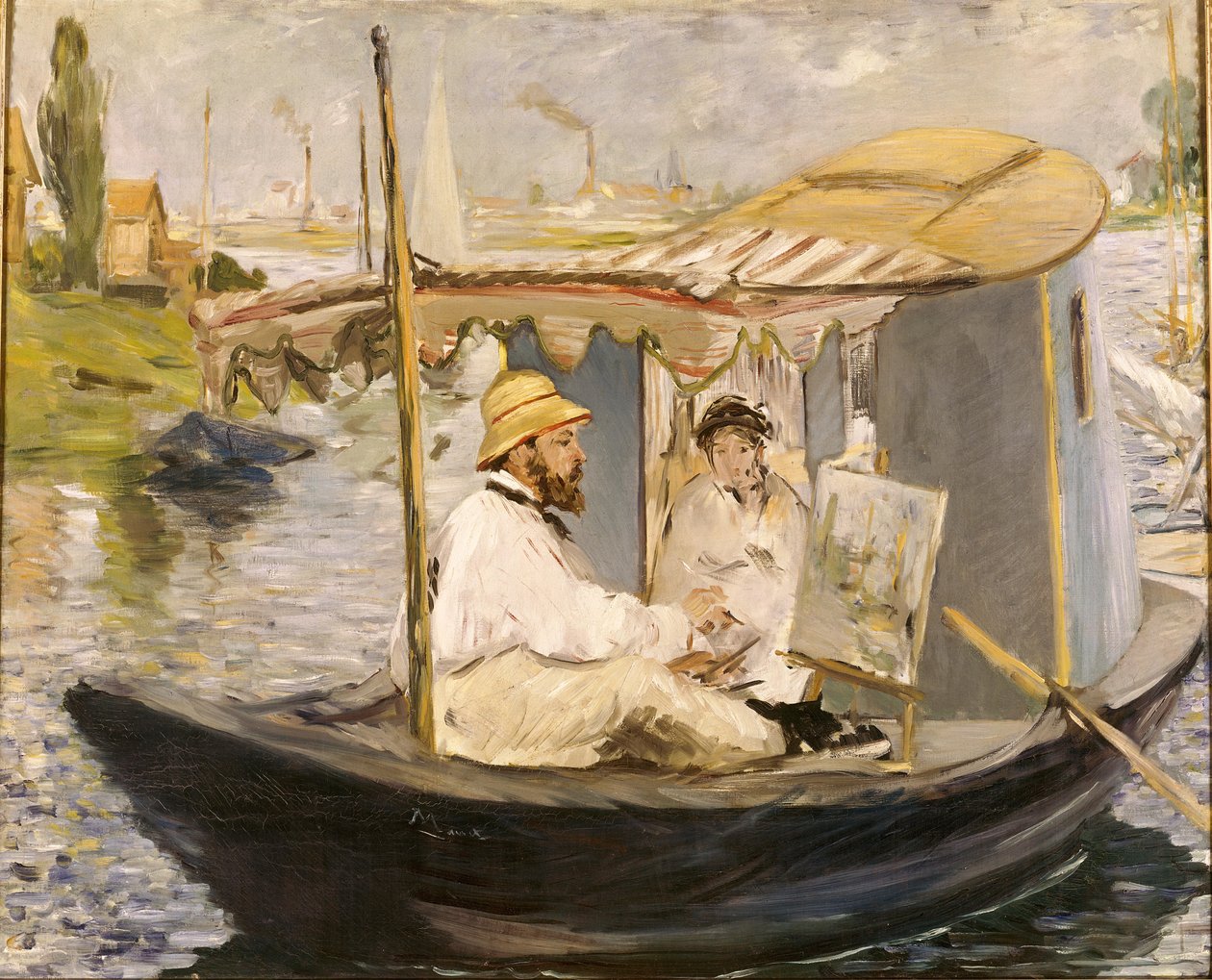 Loď od Édouard Manet