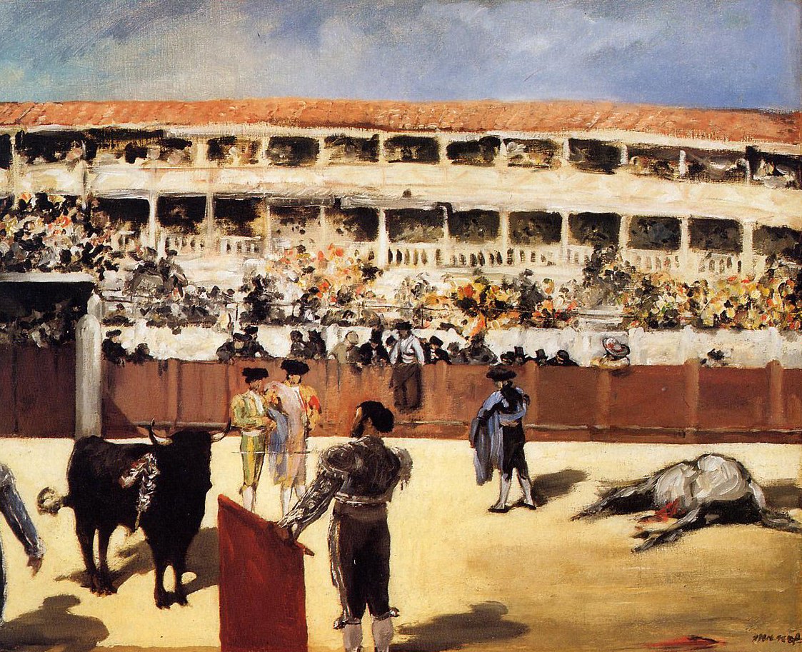 Býčí zápasy od Édouard Manet
