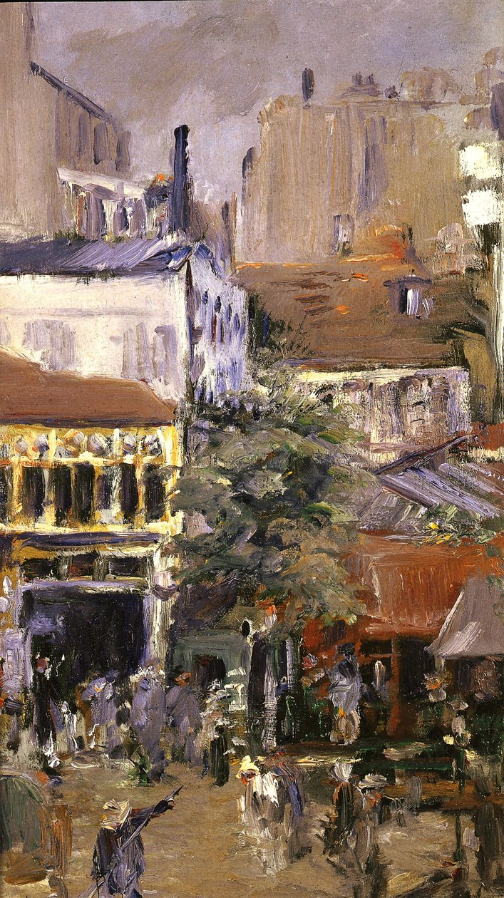 Pohled pořízený poblíž Place Clichy (Rue) od Édouard Manet