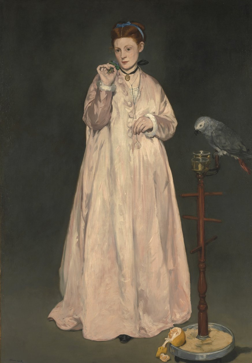 Mladá dáma v roce 1866 od Édouard Manet